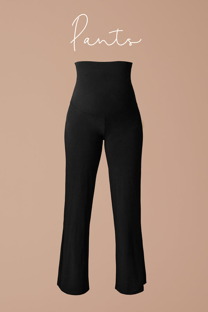 Our straight legged pants, slim and lengthen your legs for a look that is elegant and easy to wear.